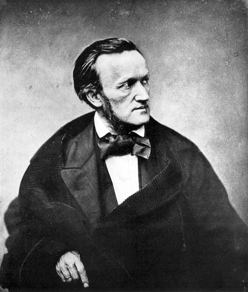Ρίχαρντ Βάγκνερ [Richard Wagner] (1813-1883), φωτογραφία Πιέρ Λανίθ Πετί [Pierre Lanith Petit] (1861).